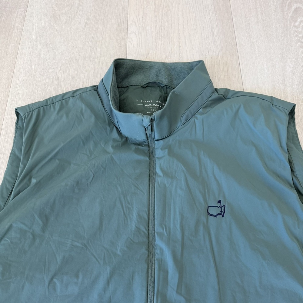 Holderness & Bourne The King Vest Green Men's XXL AUGUSTA NATIONAL GOLF CLUB